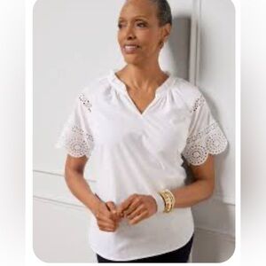 Talbots perfect top in 100 percent cotton. Worn‎ 2-3x